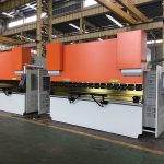 उच्च सटीकता मिनी प्रेस ब्रेक मशीन, हल्के गार्ड के साथ कम्प्यूटरीकृत धातु ब्रेक